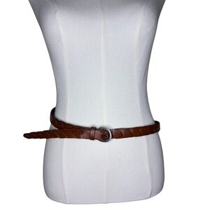 Brown Rope Braided Belt